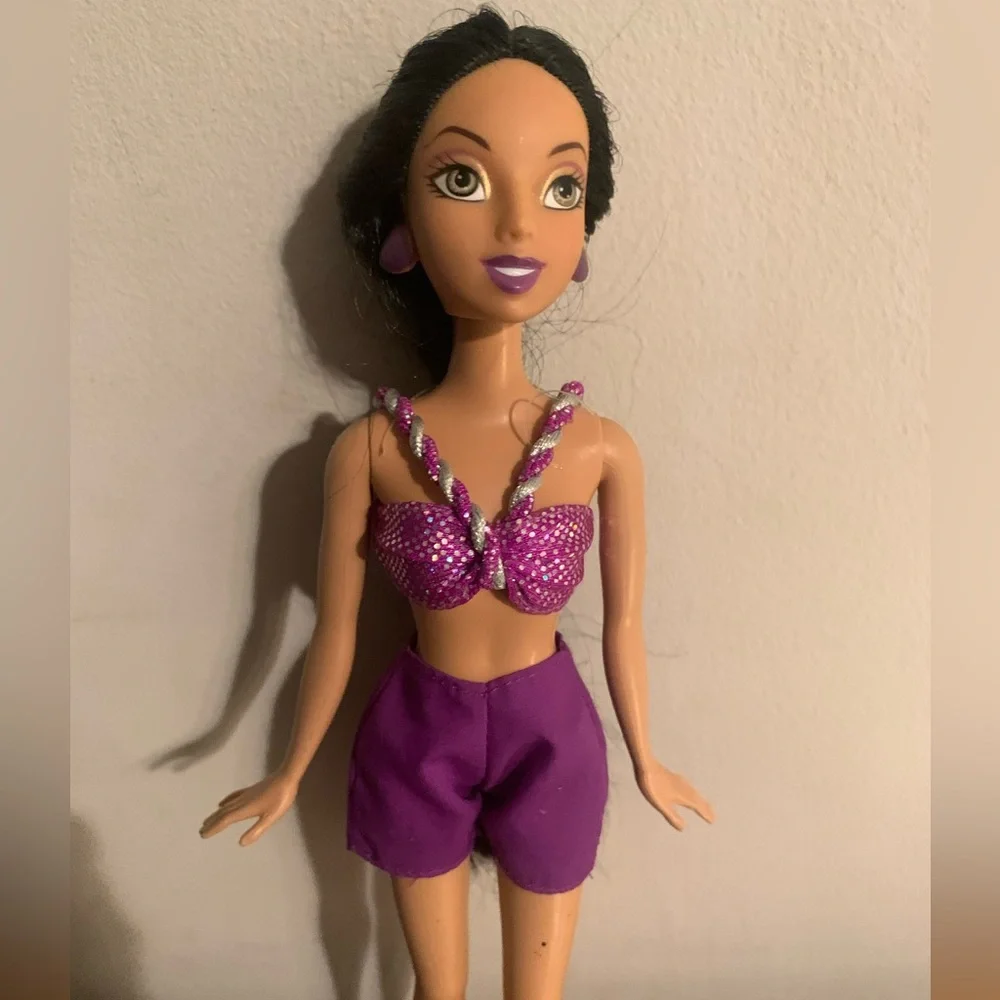 Mattel Sparkle Gem Princess Jasmine Doll 2007 Not original outfit